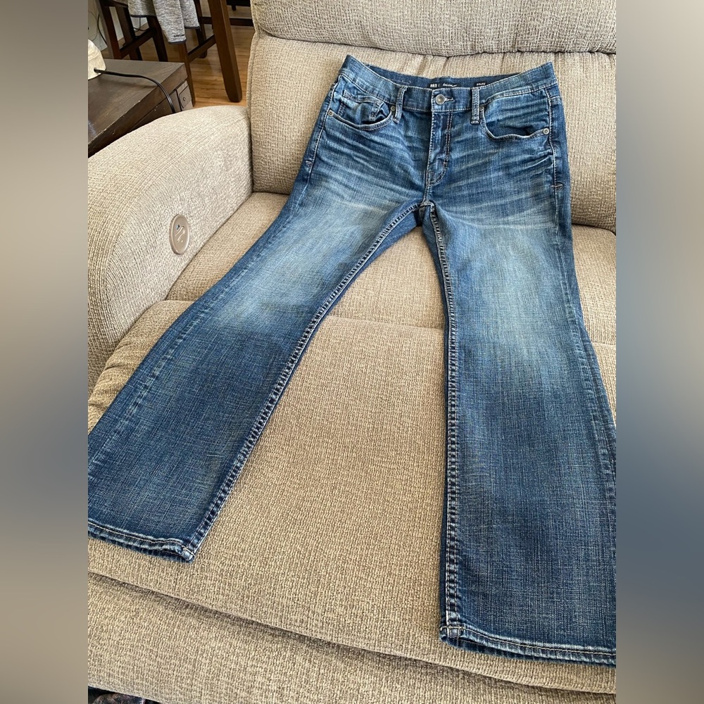 Men’s BKE Jake Straight Buckle Jeans